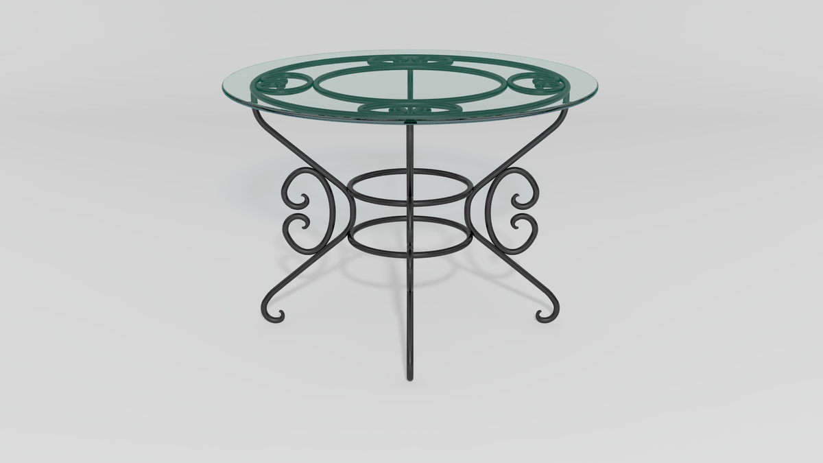 French Country Café Table Base