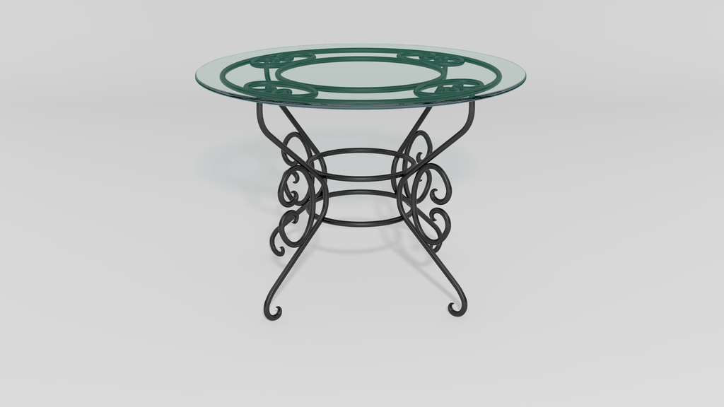 French Country Café Table Base