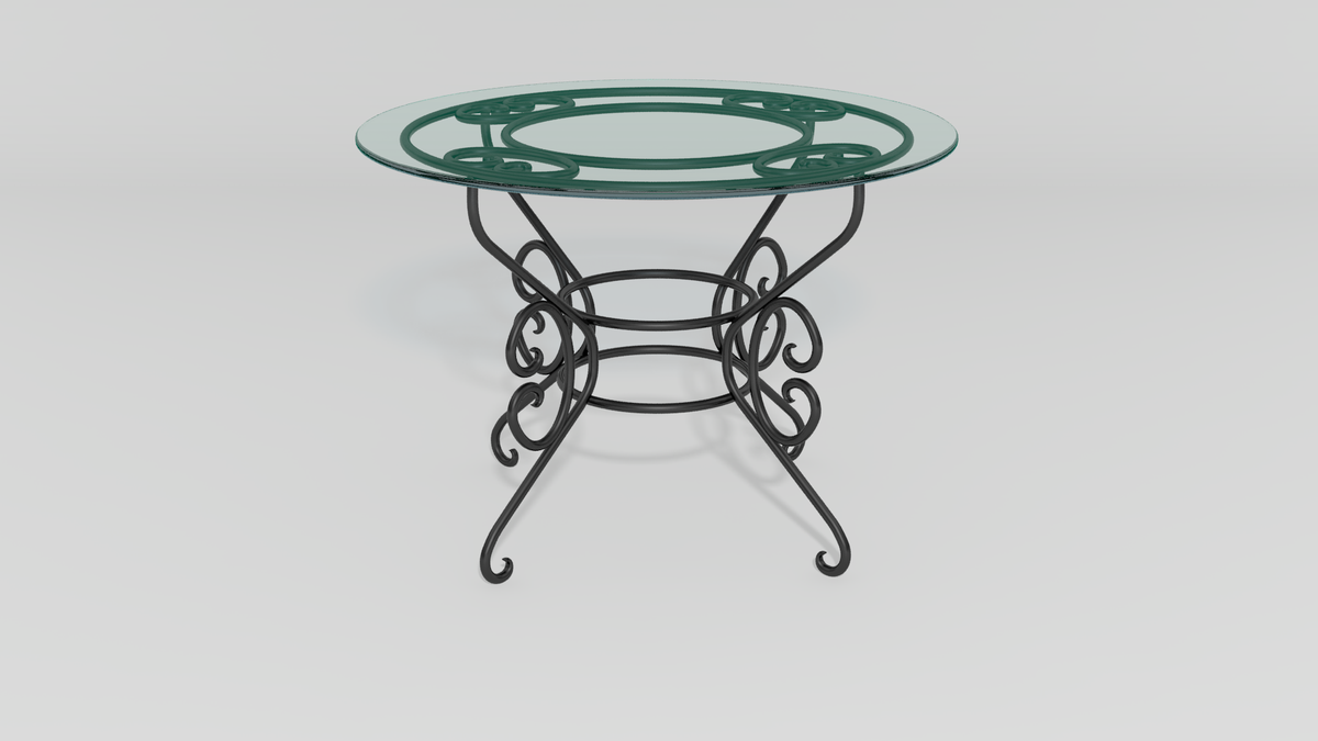 French Country Café Table Base