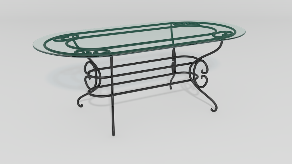 French Country Coffee Table Base