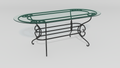 French Country Coffee Table Base
