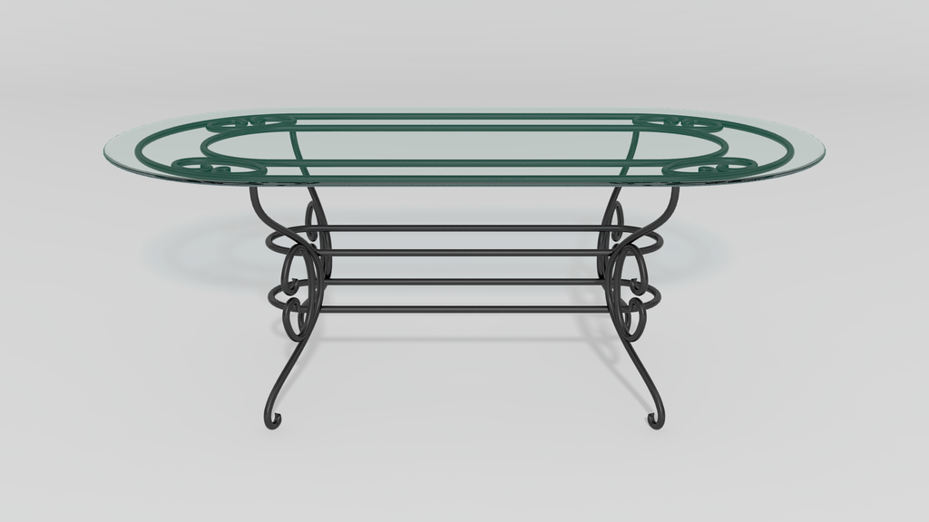 French Country Coffee Table Base