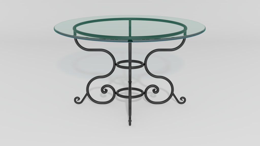 Baroque Dining Table Base
