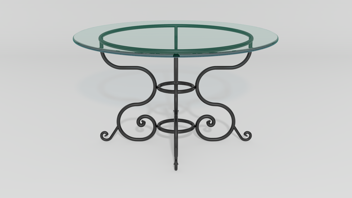 Baroque Dining Table Base