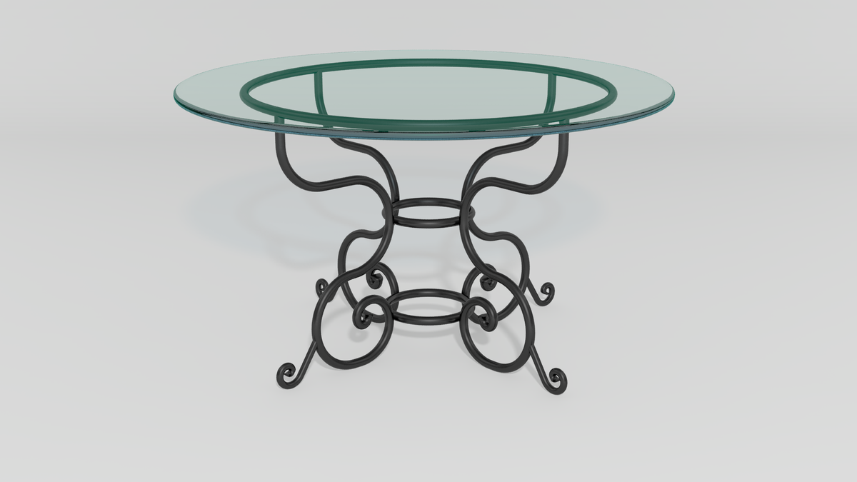 Baroque Dining Table Base