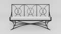Directoire Garden Bench