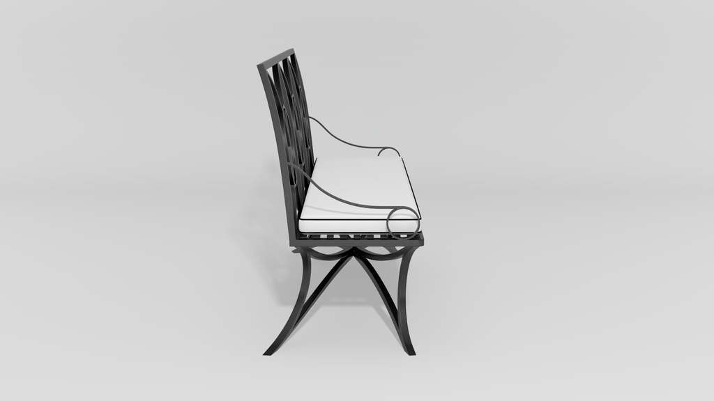 Directoire Garden Bench