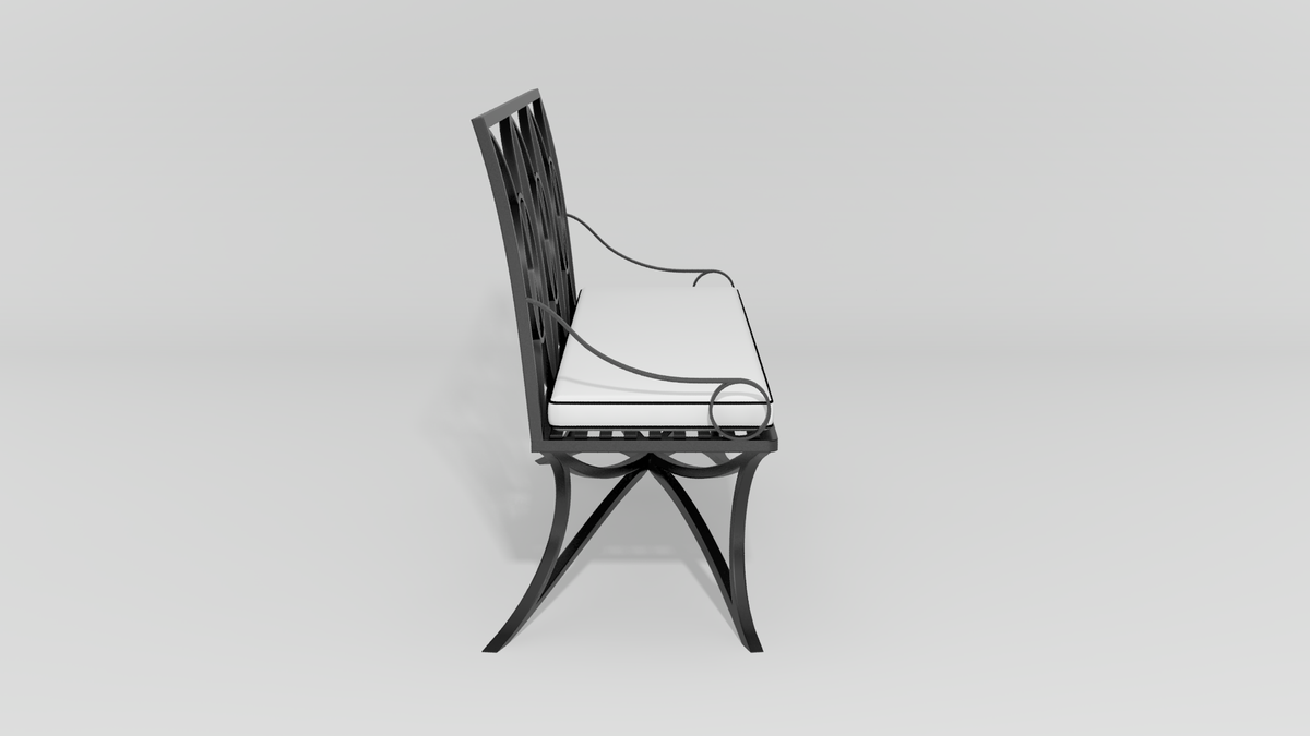 Directoire Garden Bench