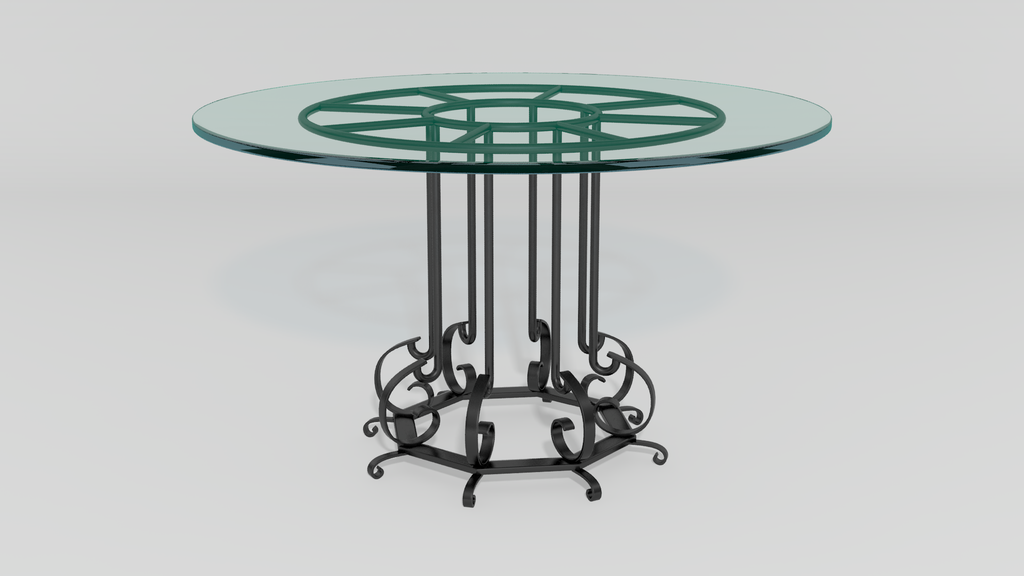 Mediterranean Dining Table Base