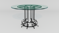 Mediterranean Dining Table Base