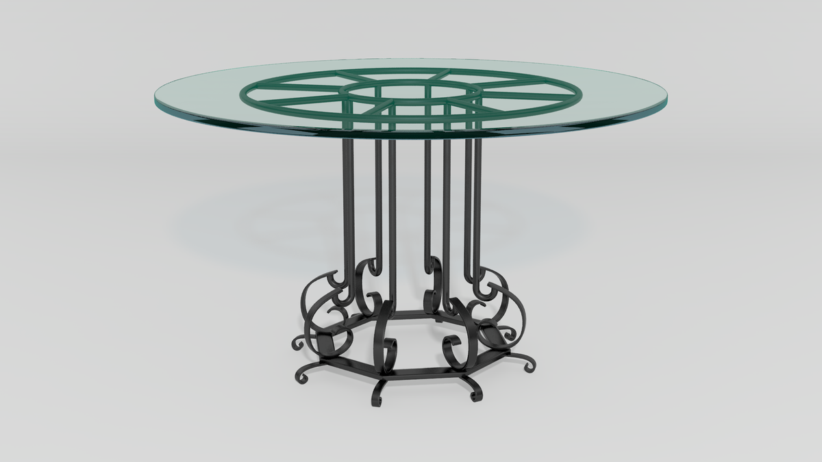Mediterranean Dining Table Base