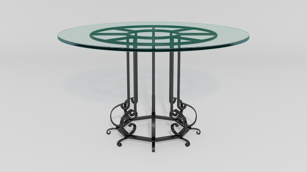 Mediterranean Dining Table Base