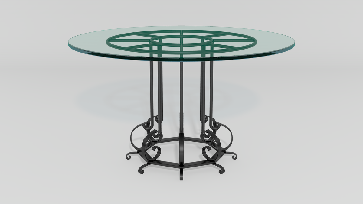 Mediterranean Dining Table Base