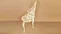 French Provincial Corner Chair