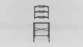 French Ladderback Counter Stool