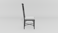 Faux Bamboo Side Chair