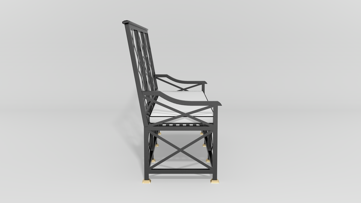 Chippendale Starback Garden Bench