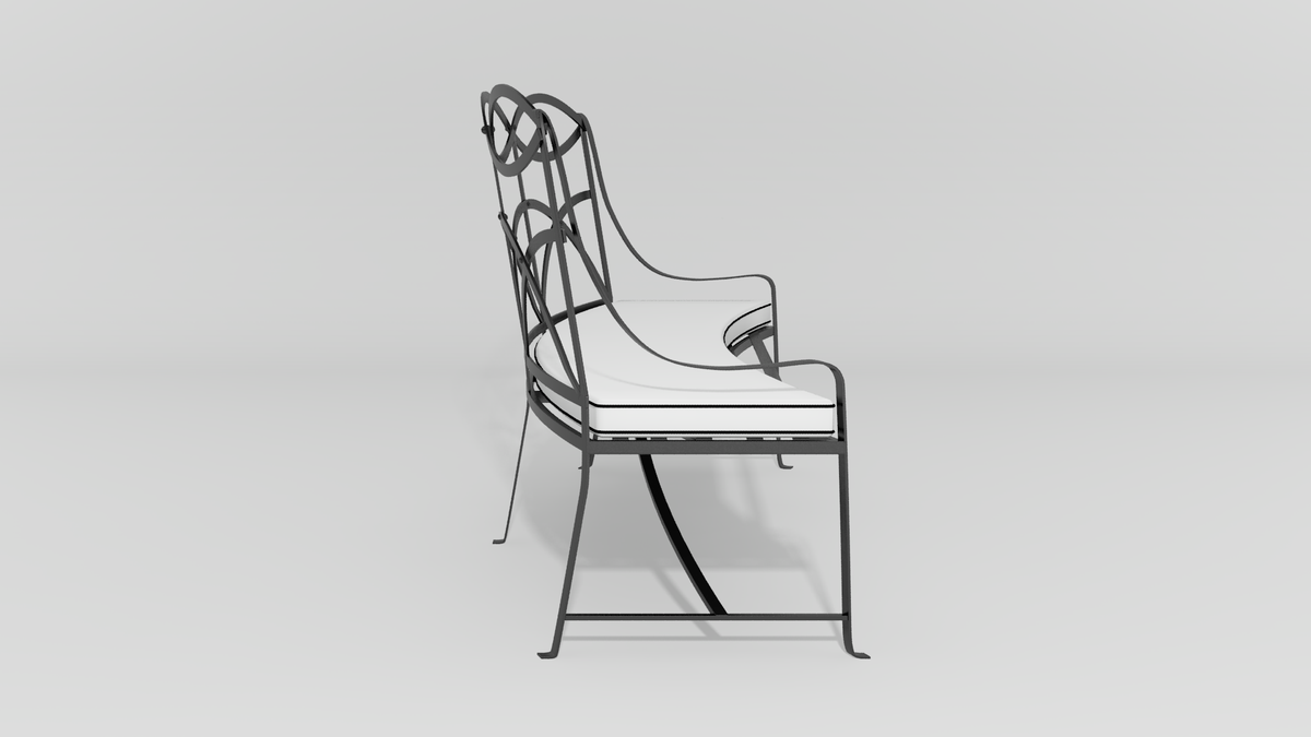 Regency Curved Park Bench