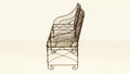 Gothic Wire Settee