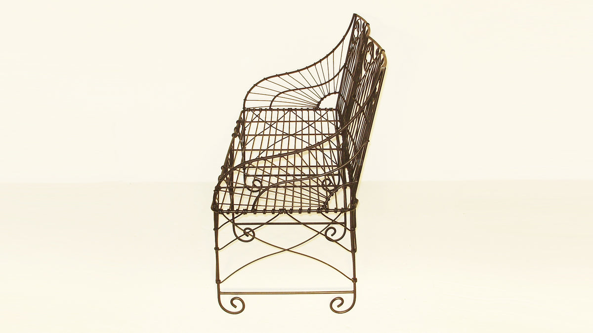 Gothic Wire Settee