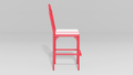 Chinese Chippendale Counter Stool
