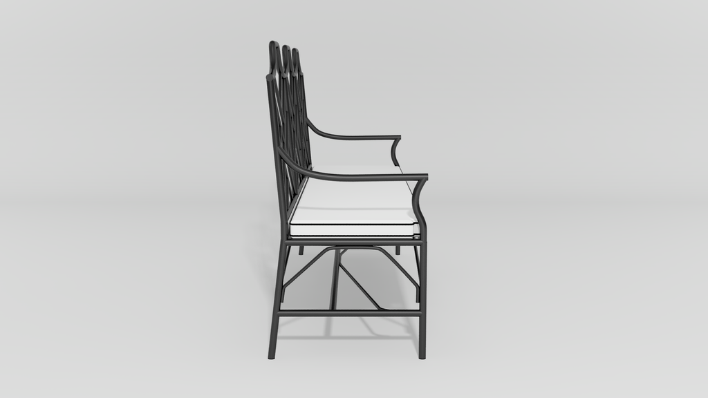 Chinese Chippendale Bench