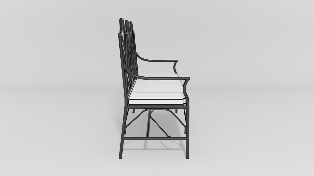 Chinese Chippendale Bench
