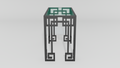 Greek Key Apollo Console Base