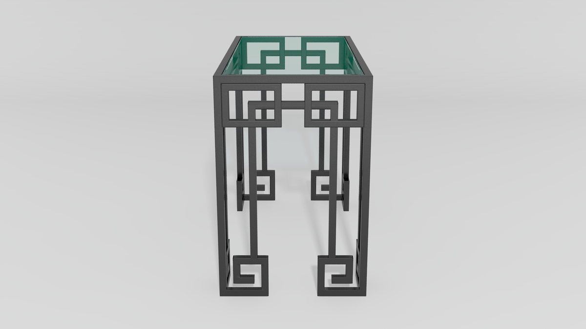 Greek Key Apollo Console Base