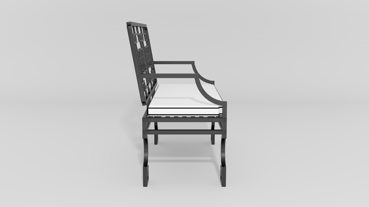 Greek Key Settee
