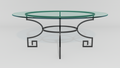 Greek Key Athena Dining Table Base