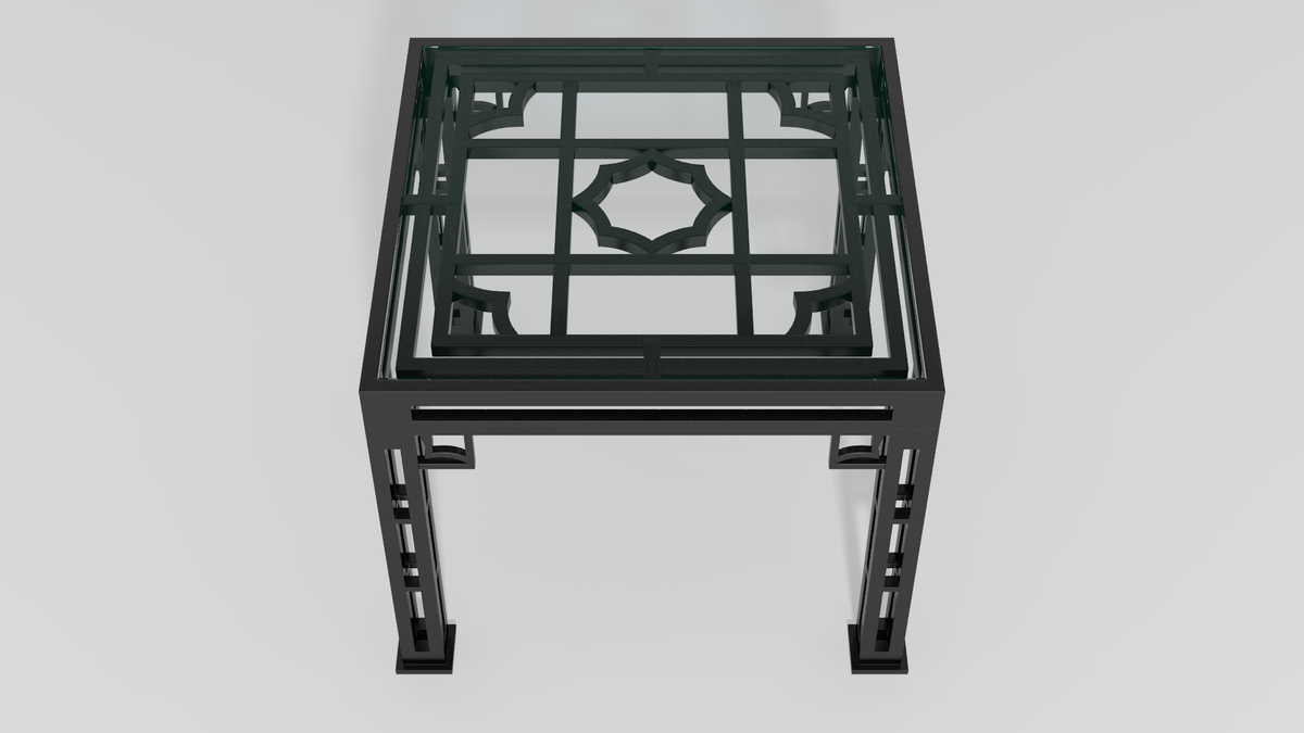Mandarin Tea Table Base