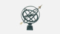12" Table Armillary Sphere Garden Art