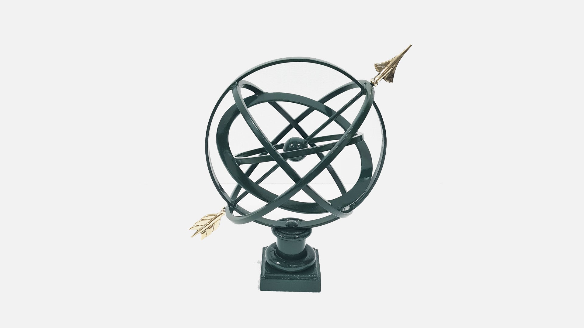12" Table Armillary Sphere Garden Art