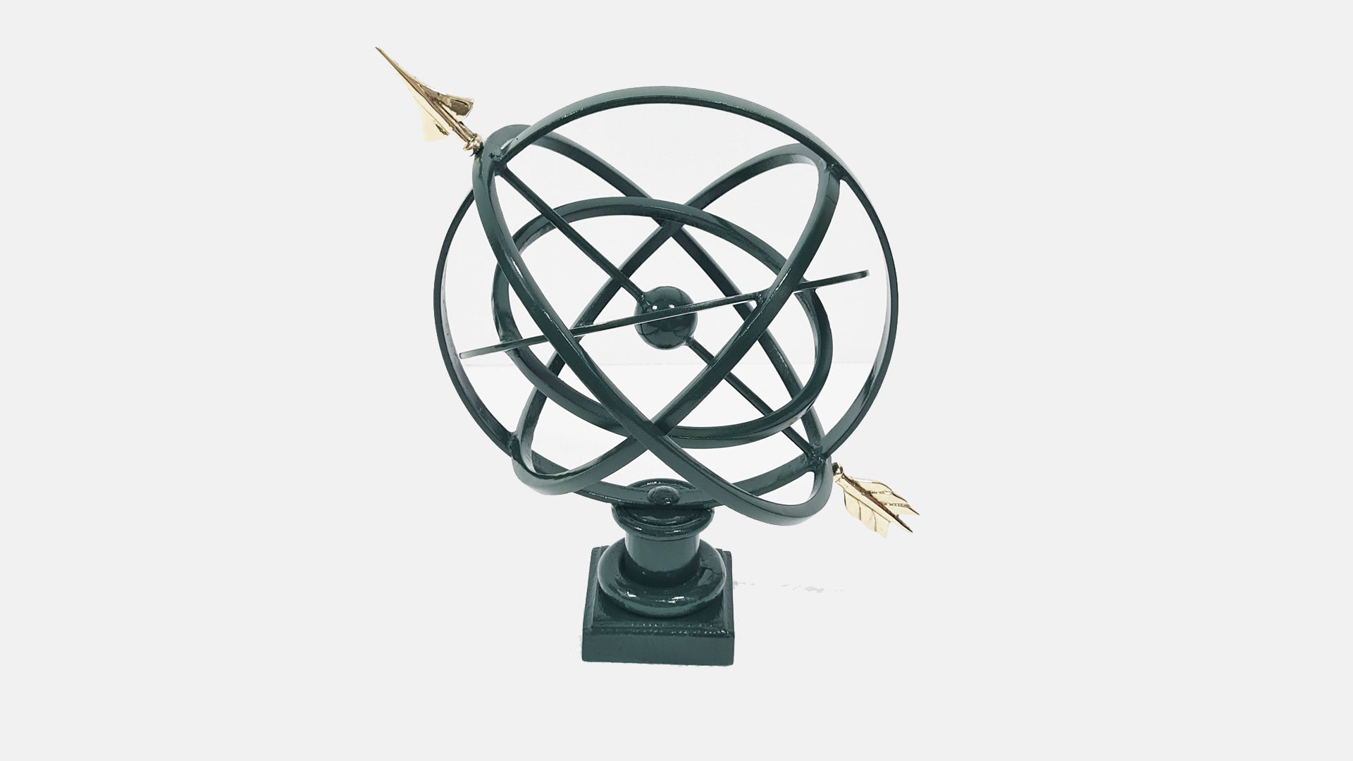 12" Table Armillary Sphere Garden Art