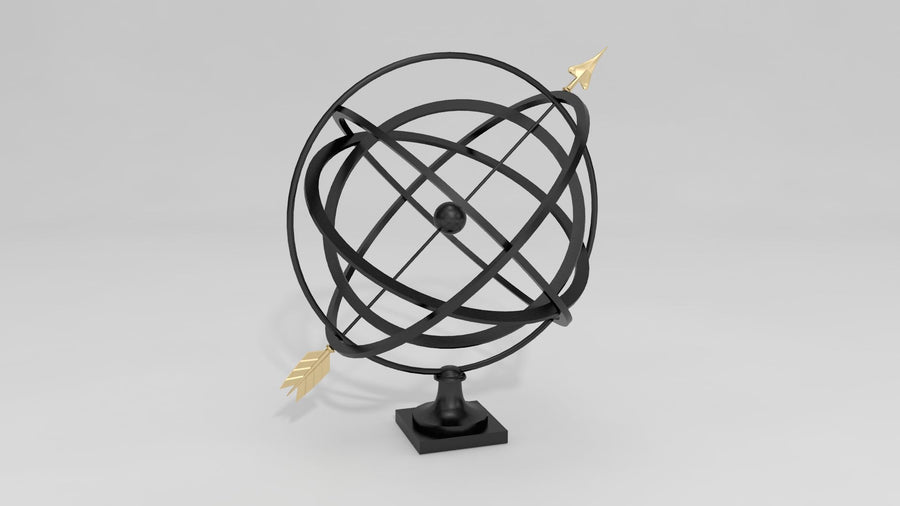24" Garden Armillary Sphere