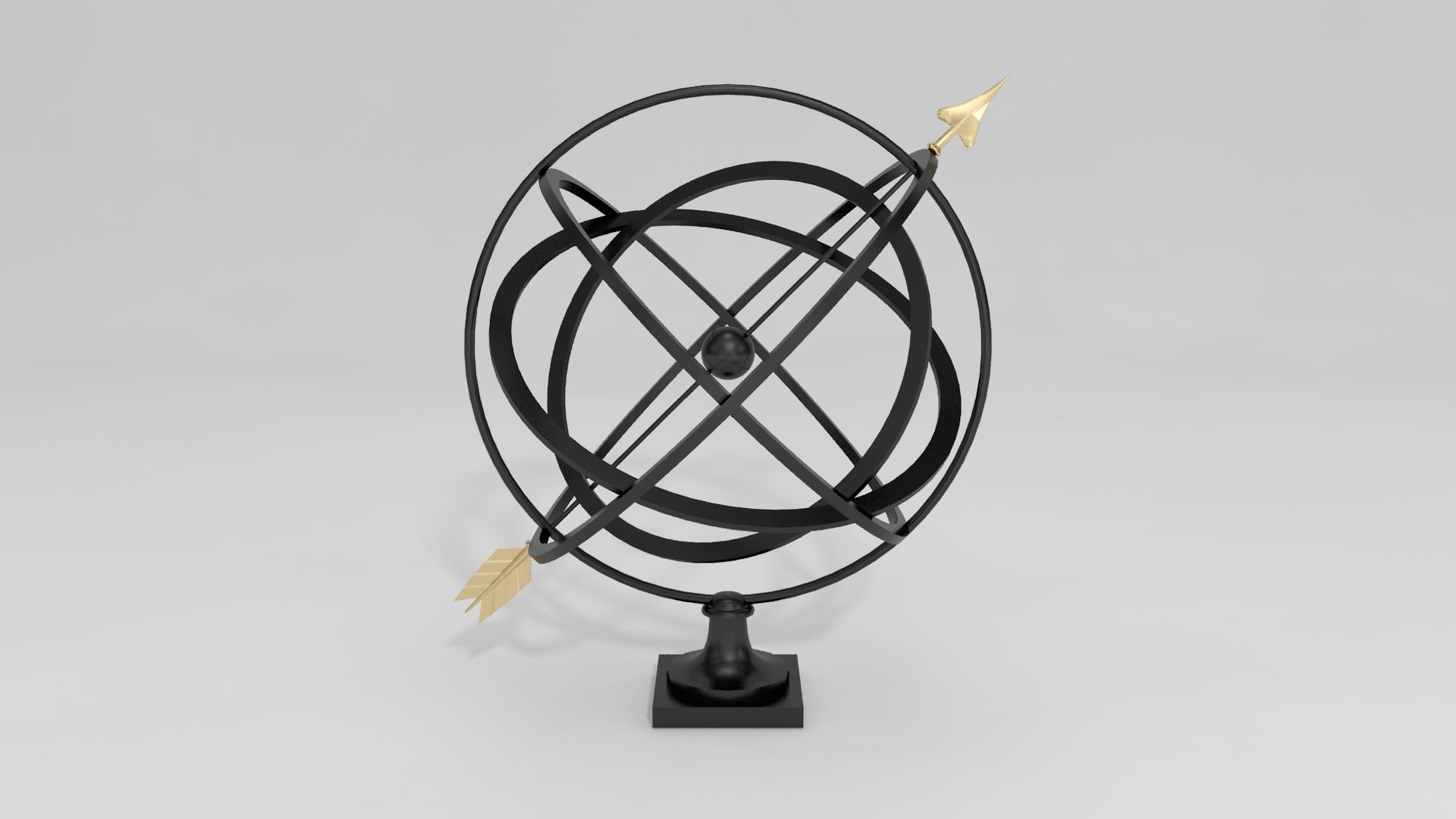 24" Garden Armillary Sphere
