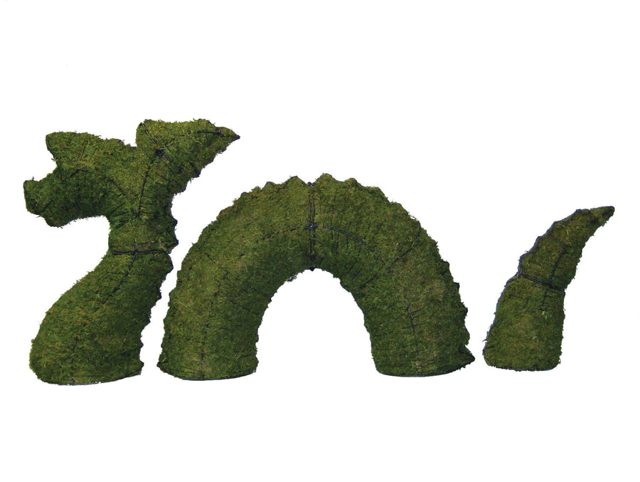 24 Inch Nessie Water Dragon Garden Topiary Frame