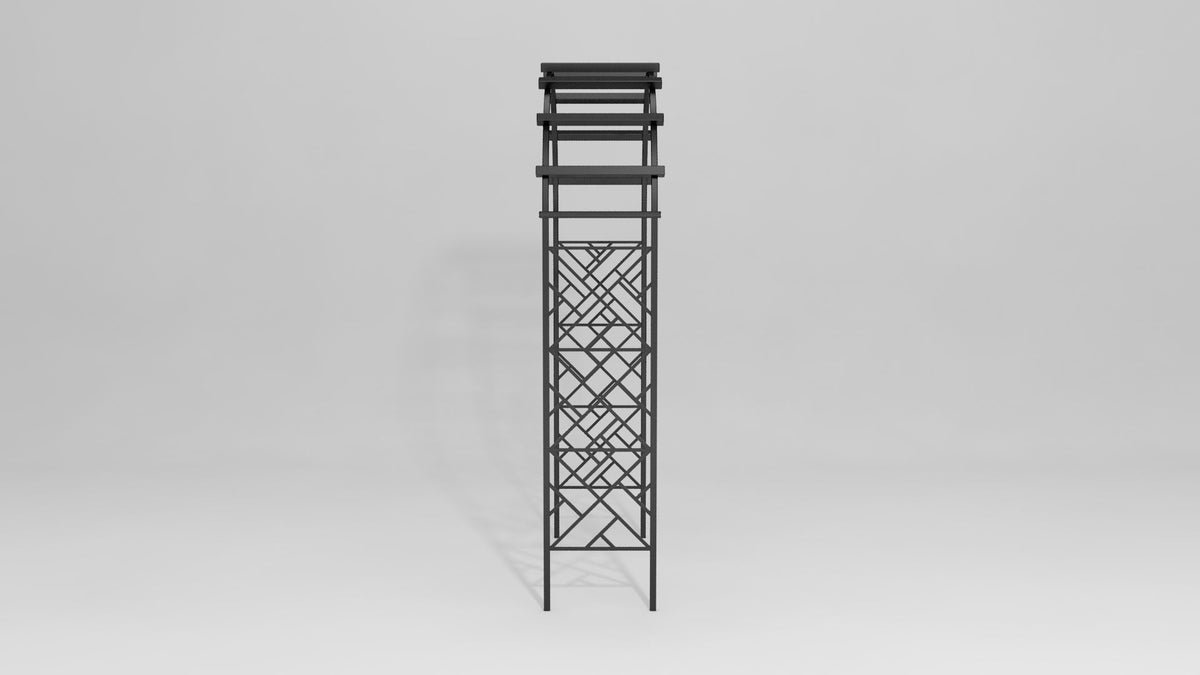 Chippendale Arched Garden Arbor
