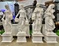 Marble Lady Four Seasons Sculpture Set – view 1