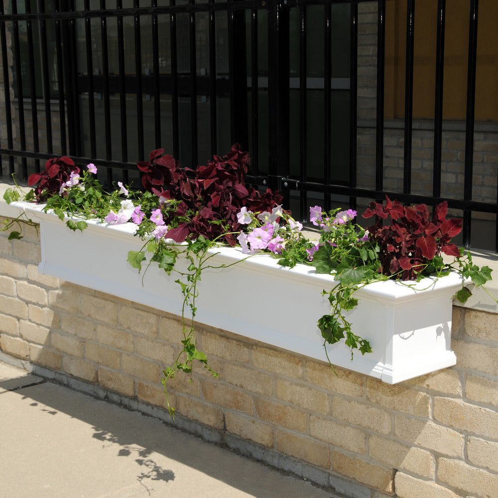 Yorkshire 7FT Window Box - White