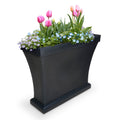 Bordeaux Trough Planter - Black