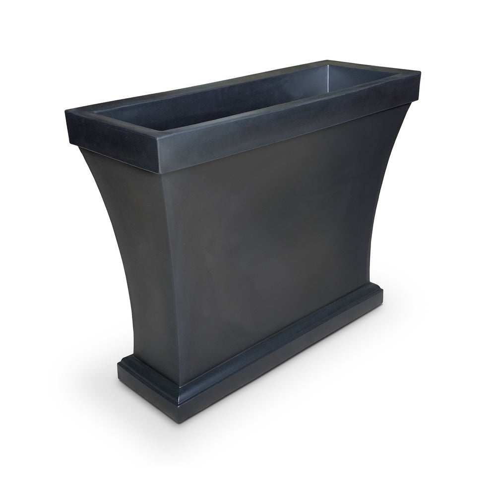 Bordeaux Trough Planter - Black