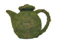 13 Inch Mossed Teapot Garden Topiary Frame