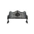 Ornamental Iron Garden Bench – view 1