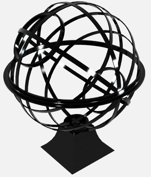 Contemporary Modern Armillary Sphere