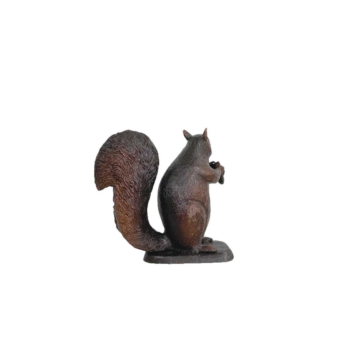 Small Squirrel Table-top Bronze Statue – view 3
