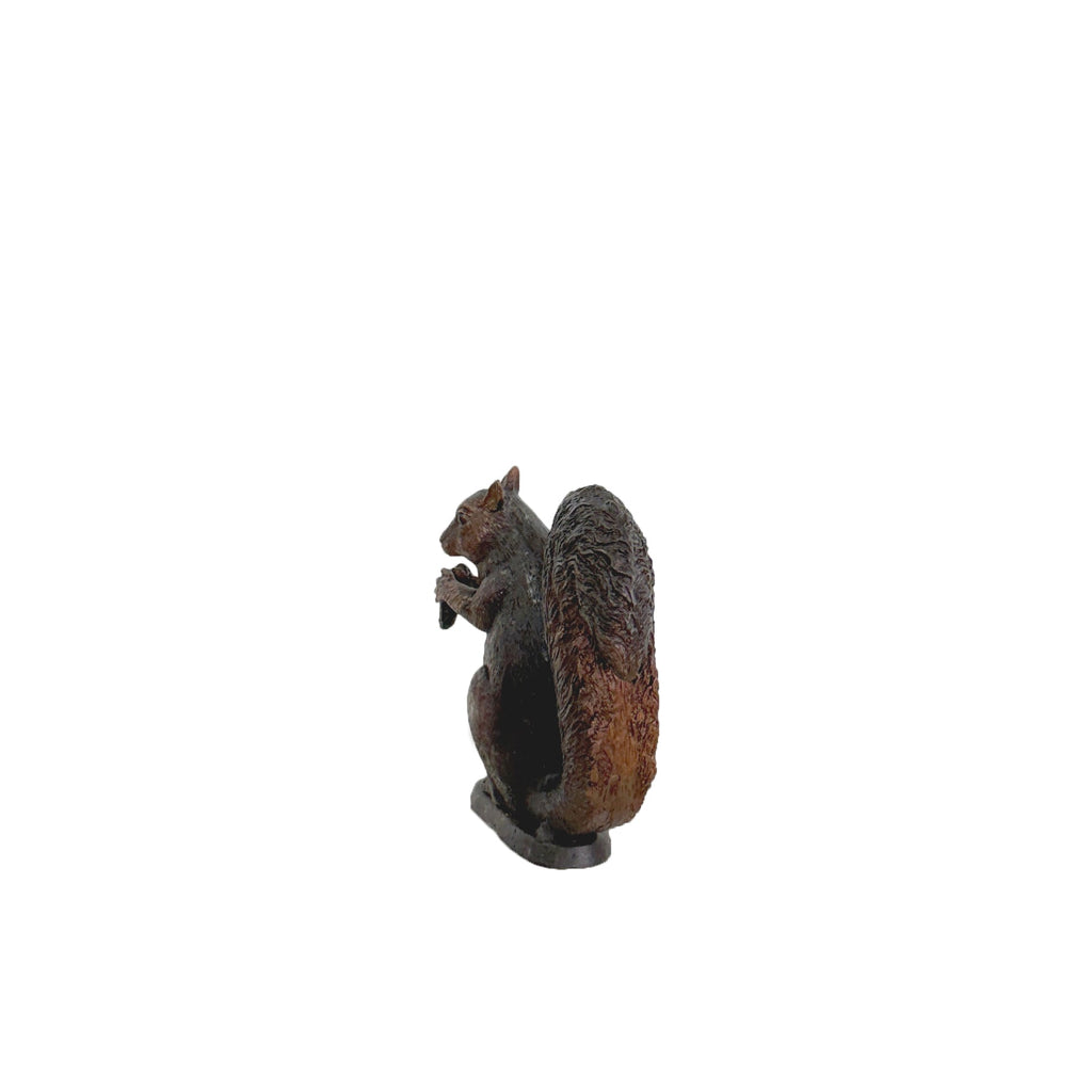 Small Squirrel Table-top Bronze Statue – view 2