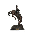 Remington Outlaw Table-top Bronze Statue – view 1