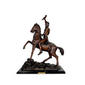 Remington 'Scalp' Table-Top Bronze Statue – view 1